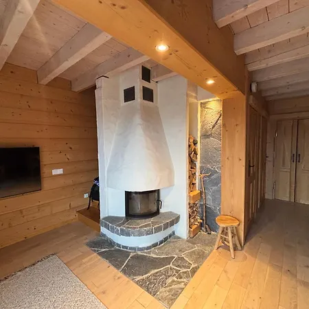 Semesterbostad Osada Na Skale Dom Z Kominkiem I Sauna Istebna