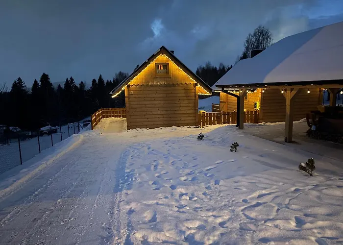 בית נופש Osada Na Skale Dom Z Kominkiem I Sauna איסטבנה